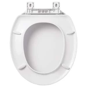 Best Sale π₯° Signature Hardware Bradenton Round Toilet Seat in White π 7 Best Sale π₯° Signature Hardware Bradenton Round Toilet Seat in White π - Image 5
