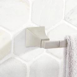 Top 10 ⌛ Signature Hardware Vilamonte 19-3/4 in. Towel Bar in Brushed Nickel ❤️