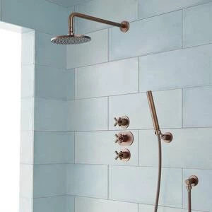 Promo π― Signature Hardware Exira Three Handle Single Function Shower System in Oil Rubbed Bronze π 4 Promo π― Signature Hardware Exira Three Handle Single Function Shower System in Oil Rubbed Bronze π - Image 2