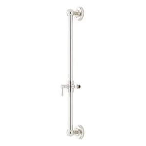 Outlet π Signature Hardware Custom Showering 27 in. Traditional Slide Bar in Polished Nickel π― 4 Outlet π Signature Hardware Custom Showering 27 in. Traditional Slide Bar in Polished Nickel π― - Image 2
