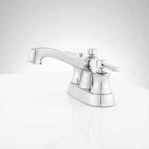 Cheapest π₯° Signature Hardware Pendleton Two Handle Centerset Bathroom Sink Faucet in Polished Chrome 𧨠4 Cheapest π₯° Signature Hardware Pendleton Two Handle Centerset Bathroom Sink Faucet in Polished Chrome 𧨠- Image 2