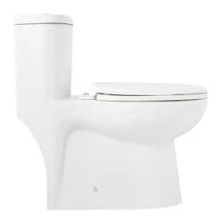 Cheapest π₯° Signature Hardware Alledoniaβ’ 1.28 gpf Elongated One Piece ADA Compliant Toilet in White π₯°