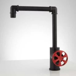 Top 10 🤩 Signature Hardware Edison Single Handle Monoblock Bathroom Sink Faucet in Black 🥰