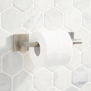 Promo π Signature Hardware Hibiscus Wall Mount Pivoting Toilet Paper Holder in Brushed Nickel βοΈ 6 Promo π Signature Hardware Hibiscus Wall Mount Pivoting Toilet Paper Holder in Brushed Nickel βοΈ - Image 4