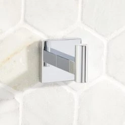 Cheapest π Signature Hardware Hibiscus 1 Robe Hook in Matte Black β