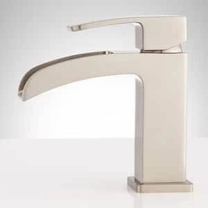 Top 10 π Signature Hardware Stevens Single Handle Monoblock Bathroom Sink Faucet in Brushed Nickel 𧨠5 Top 10 π Signature Hardware Stevens Single Handle Monoblock Bathroom Sink Faucet in Brushed Nickel 𧨠- Image 3