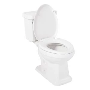 Deals ⌛ Signature Hardware Amberley 1.28 gpf Elongated ADA Bowl in White ⌛ 8 Deals ⌛ Signature Hardware Amberley 1.28 gpf Elongated ADA Bowl in White ⌛ - Image 6