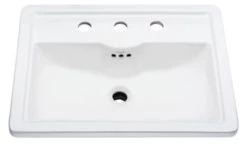 Best Pirce ๐ Signature Hardware Key Westยฎ Self-Rimming or Drop-In Basin in White ๐ฏ