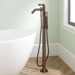 Cheap ⌛ Signature Hardware Napier Two Handle Lever Floor Mount Filler in Oil Rubbed Bronze ⭐ -Signature Hardware Shop Query 2211