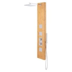 Buy 🤩 Signature Hardware Muzzillo Two Handle Single Function Shower System in Bamboo 👏