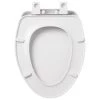 Best Sale 🥰 Signature Hardware Contemporary Elongated Closed Front Toilet Seat in White 🤩 -Signature Hardware Shop Query 2224
