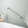 Cheapest 🧨 Signature Hardware Contemporary 1-1/4 x 24 in. Grab Bar in Brushed Nickel 😀