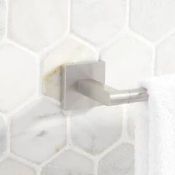 Wholesale 🎉 Signature Hardware Hibiscus 30 in. Towel Bar in Brushed Nickel 🤩 -Signature Hardware Shop Query 2239