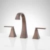 Coupon 🔔 Signature Hardware Vilamonte Two Handle Widespread Bathroom Sink Faucet with Pop-Up Drain Assembly in Oil Rubbed Bronze ⌛