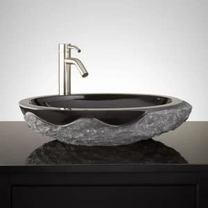 Cheap 🌟 Signature Hardware Harney Vessel in Black 🤩 8 Cheap 🌟 Signature Hardware Harney Vessel in Black 🤩 - Image 6