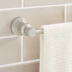 Top 10 🔥 Signature Hardware Greyfield 18 in. Towel Bar in Brushed Nickel 🔔