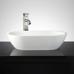 Wholesale 😍 Signature Hardware Dubhe Vessel Mount Bathroom Sink in White 🌟