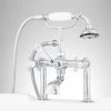 Wholesale 🌟 Signature Hardware Telephone Three Handle Roman Tub Faucet in Chrome 💯 -Signature Hardware Shop Query 2325