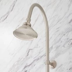 Best Pirce ✨ Signature Hardware Sevona Three Handle Single Function Shower System in Brushed Nickel 🥰 -Signature Hardware Shop Query 2331