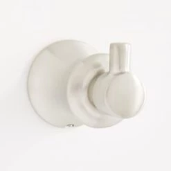 Coupon π Signature Hardware Pendleton 1 Robe Hook in Brushed Nickel π―