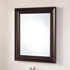 Budget 🔥 Signature Hardware Bernstein 24 x 30 in. Recessed Mount Medicine Cabinet in Oil Rubbed Bronze ⌛