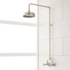 Flash Sale 🎉 Signature Hardware Baudette Two Handle Single Function Shower System in Brushed Nickel 💯 -Signature Hardware Shop Query 2376