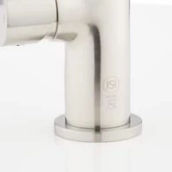 New ⭐ Signature Hardware Hollyn Single Handle Monoblock Bathroom Sink Faucet in Brushed Nickel 🛒 -Signature Hardware Shop Query 2386