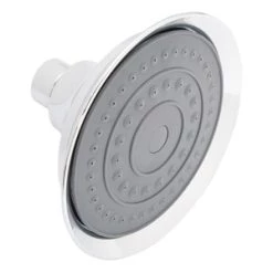 Coupon ✔️ Signature Hardware Custom Showering Single Function Full Showerhead in Polished Chrome 👏