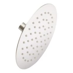 Discount 🤩 Signature Hardware Contemporary Single Function Rain Showerhead in Brushed Nickel 😍
