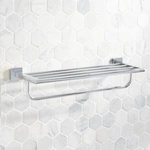 Coupon π Signature Hardware Hibiscus Towel Rack in Polished Chrome π€© 5 Coupon π Signature Hardware Hibiscus Towel Rack in Polished Chrome π€© - Image 3
