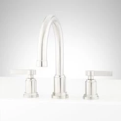 Best deal 🔥 Signature Hardware Two Handle Roman Tub Faucet in Brushed Nickel with Trim 🤩