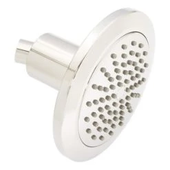 Best Sale 🔔 Signature Hardware Edenton 6 in. Single Function Full Showerhead in Polished Chrome 🛒
