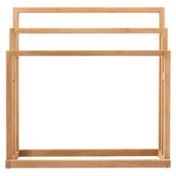 Coupon ✨ Signature Hardware Antioch 35 in. Towel Holder in Teak ❤️ -Signature Hardware Shop Query 2447