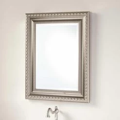 Buy 🤩 Signature Hardware Bernstein 20 x 26-1/8 in. Recessed Mount Medicine Cabinet in Brushed Nickel ⌛