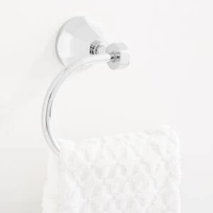 Deals 🧨 Signature Hardware Key West Round Open Towel Ring in Polished Chrome ❤️ 5 Deals 🧨 Signature Hardware Key West Round Open Towel Ring in Polished Chrome ❤️ - Image 3