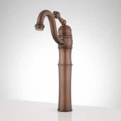 Buy 😉 Signature Hardware Trevena Single Handle Vessel Filler Bathroom Sink Faucet in Oil Rubbed Bronze 🎁 -Signature Hardware Shop Query 2507