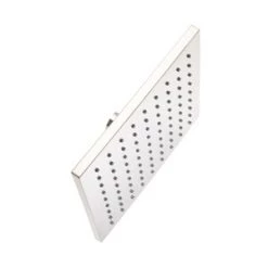 Promo ⭐ Signature Hardware Rigi 7-7/8 in. Single Function Full Showerhead in Brushed Nickel 🧨