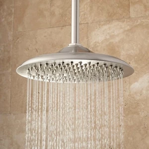 Hot Sale β¨ Signature Hardware Bostonian Single Function Rainfall Showerhead in Brushed Nickel π₯ 3 Hot Sale β¨ Signature Hardware Bostonian Single Function Rainfall Showerhead in Brushed Nickel π₯
