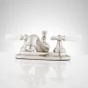 Cheap 😉 Signature Hardware Teapot Two Handle Centerset Bathroom Sink Faucet in Brushed Nickel 🥰 -Signature Hardware Shop Query 2575