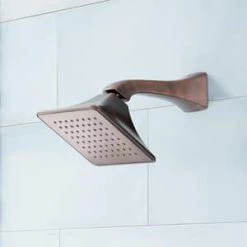 New 😍 Signature Hardware Vilamonte Single Function Full Showerhead in Oil Rubbed Bronze ❤️ -Signature Hardware Shop Query 2595