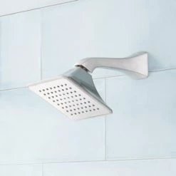 Flash Sale β¨ Signature Hardware Vilamonte Single Function Full Showerhead in Brushed Nickel π§¨