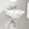 Brand new ✨ Signature Hardware Farnham Mini Wall Mount Bathroom Sink in White 🔔