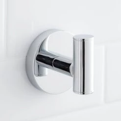 Best deal 😀 Signature Hardware Exira 1 Robe Hook in Polished Chrome 😍