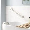 Wholesale 🎉 Signature Hardware Cumbria 24 in. Grab Bar in Brushed Nickel 👍 -Signature Hardware Shop Query 2665
