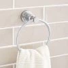 Promo 😍 Signature Hardware Greyfield Towel Ring in Polished Chrome 🎁 -Signature Hardware Shop Query 2694