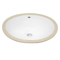 Cheapest 🧨 Signature Hardware 18 in. Oval Undermount Basin in White ⭐