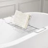Best reviews of ✔️ Signature Hardware Nottingham Brass Tub Caddy in Chrome 🧨