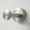 Wholesale 🌟 Signature Hardware Prague Single Robe Hook in Brushed Nickel 👍 -Signature Hardware Shop Query 2716