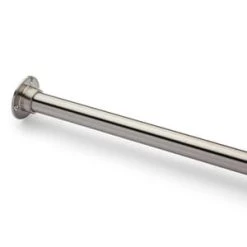 Brand new 🤩 Signature Hardware 96 in. Wall Mount Straight Shower Rod in Brushed Nickel ⭐