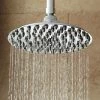 Budget 🧨 Signature Hardware Bostonian Single Function Rainfall Showerhead in Polished Chrome 🎁 -Signature Hardware Shop Query 2723